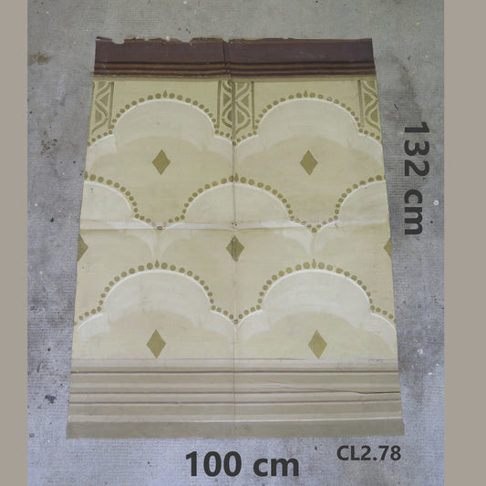 Large vintage theater painting ideal for decorating public places, large walls, decorating large rooms with elegance CL2.78