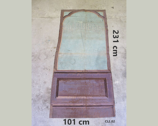 Large room wall decoration ancient theater backdrop barber shop door vintage theater backdrop CL2.82