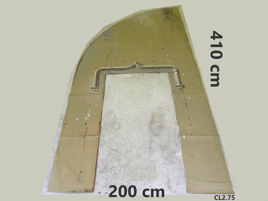 Painting for large rooms, large vintage painting on paper to furnish large halls of hotels, bars, restaurants, public places CL2.75