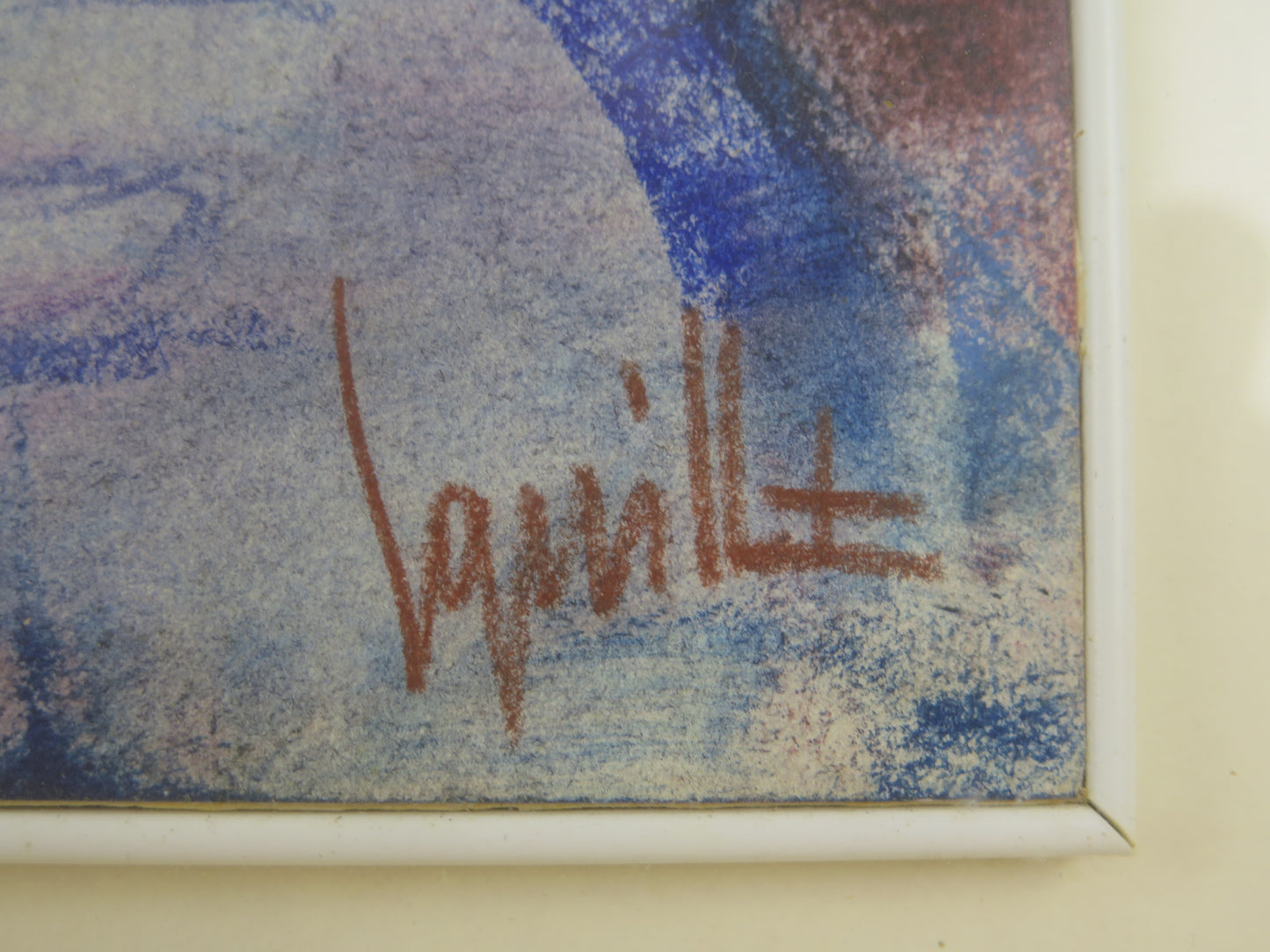 Remo Squillantini 1920-1996 quadro firmato doppio ritratt