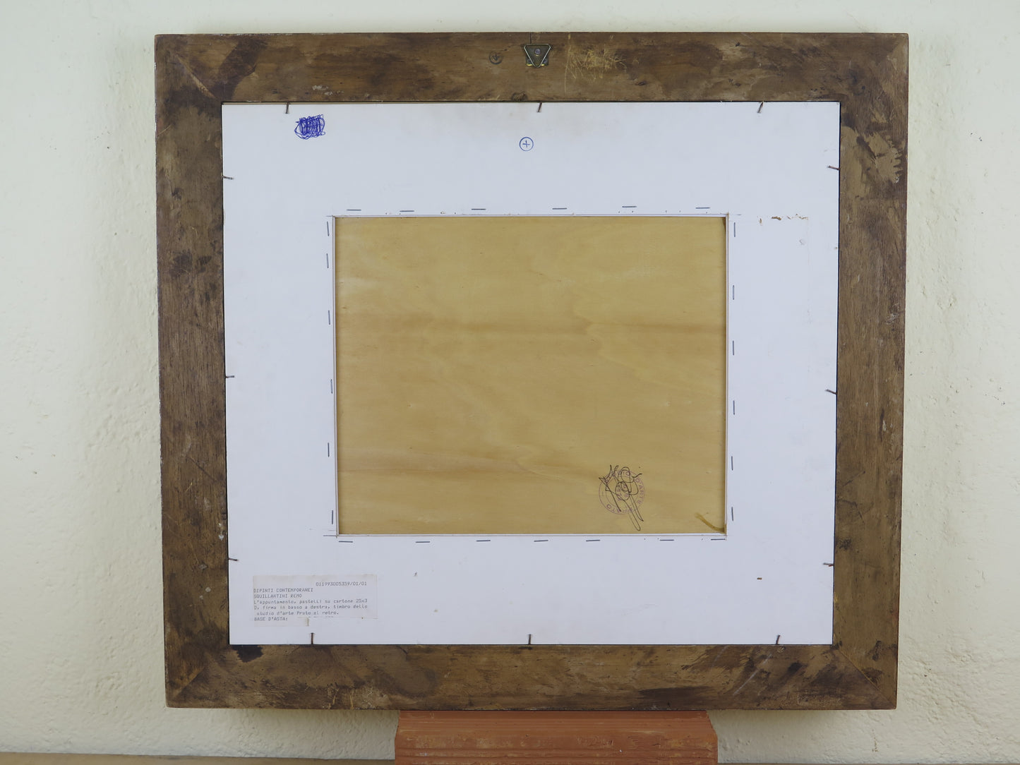 Remo Squillantini 1920-1996 quadro firmato doppio ritratto R135