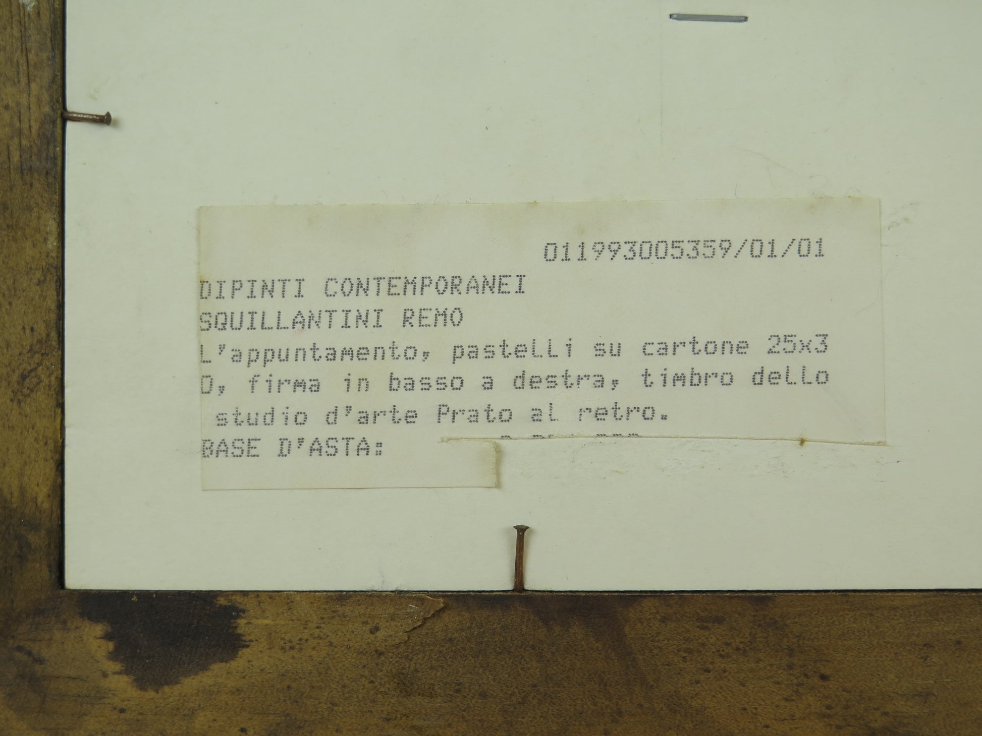 Remo Squillantini 1920-1996 quadro firmato doppio ritratt