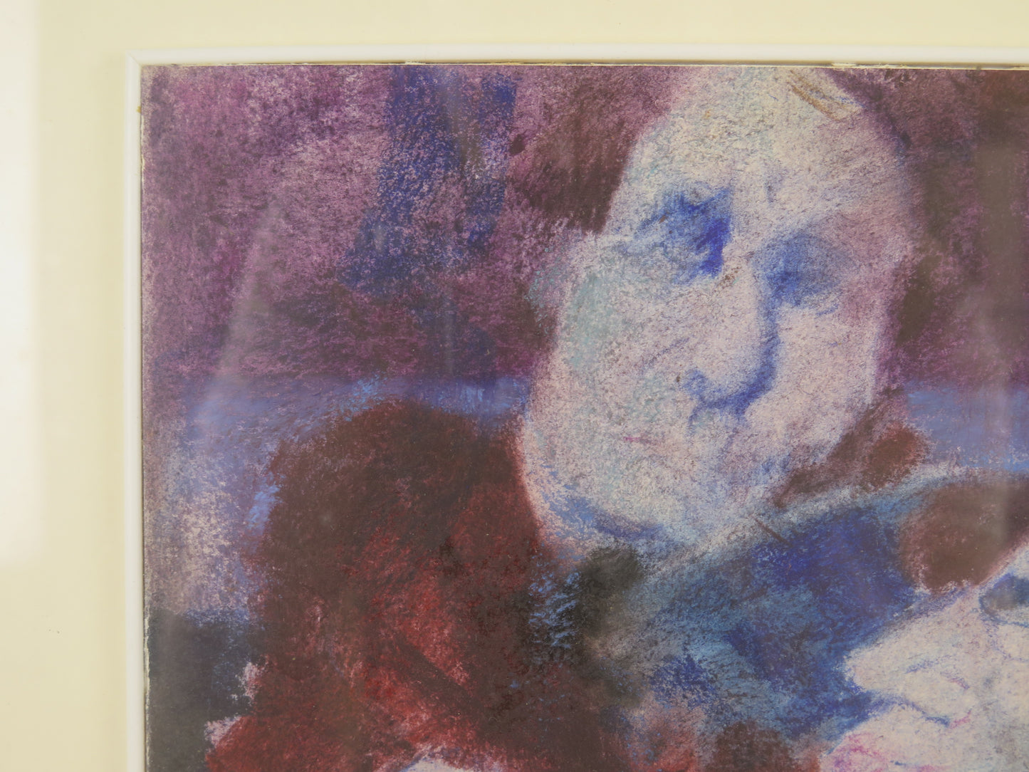 Remo Squillantini 1920-1996 quadro firmato doppio ritratt