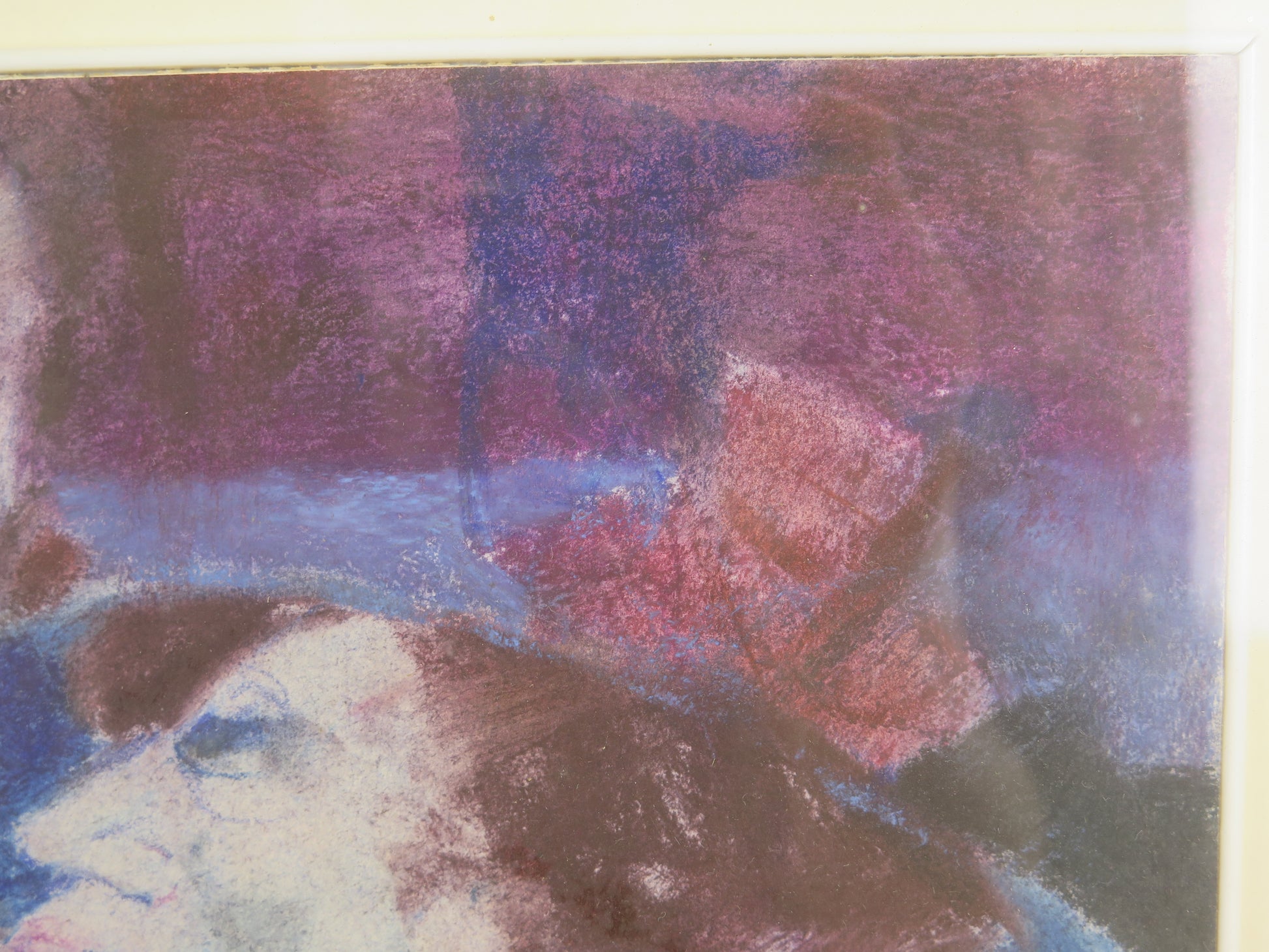 Remo Squillantini 1920-1996 quadro firmato doppio ritratt