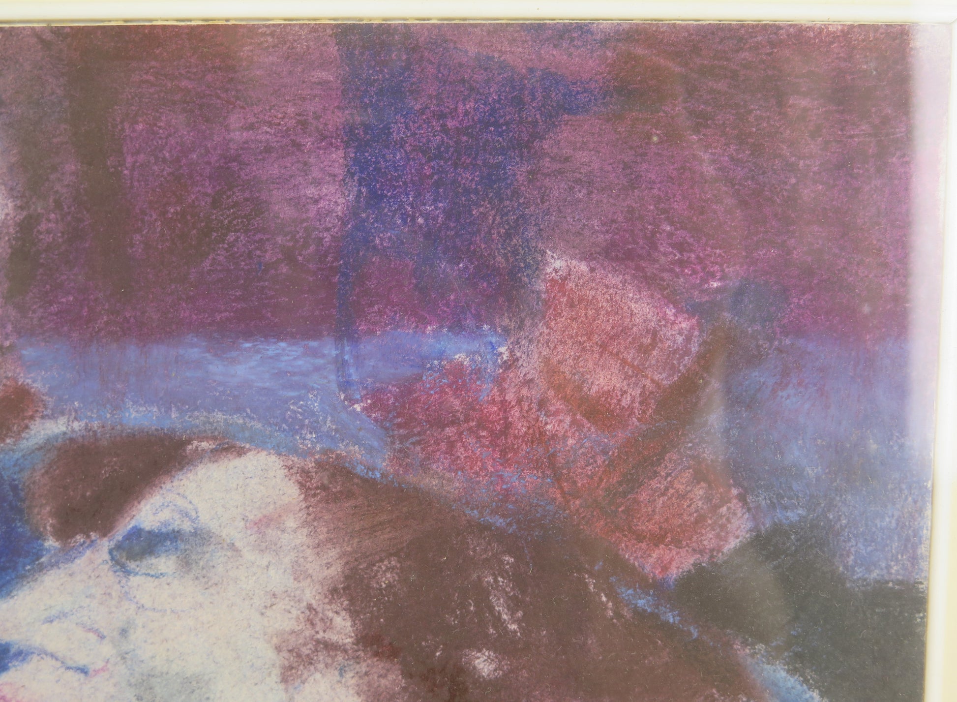 Remo Squillantini 1920-1996 quadro firmato doppio ritratt