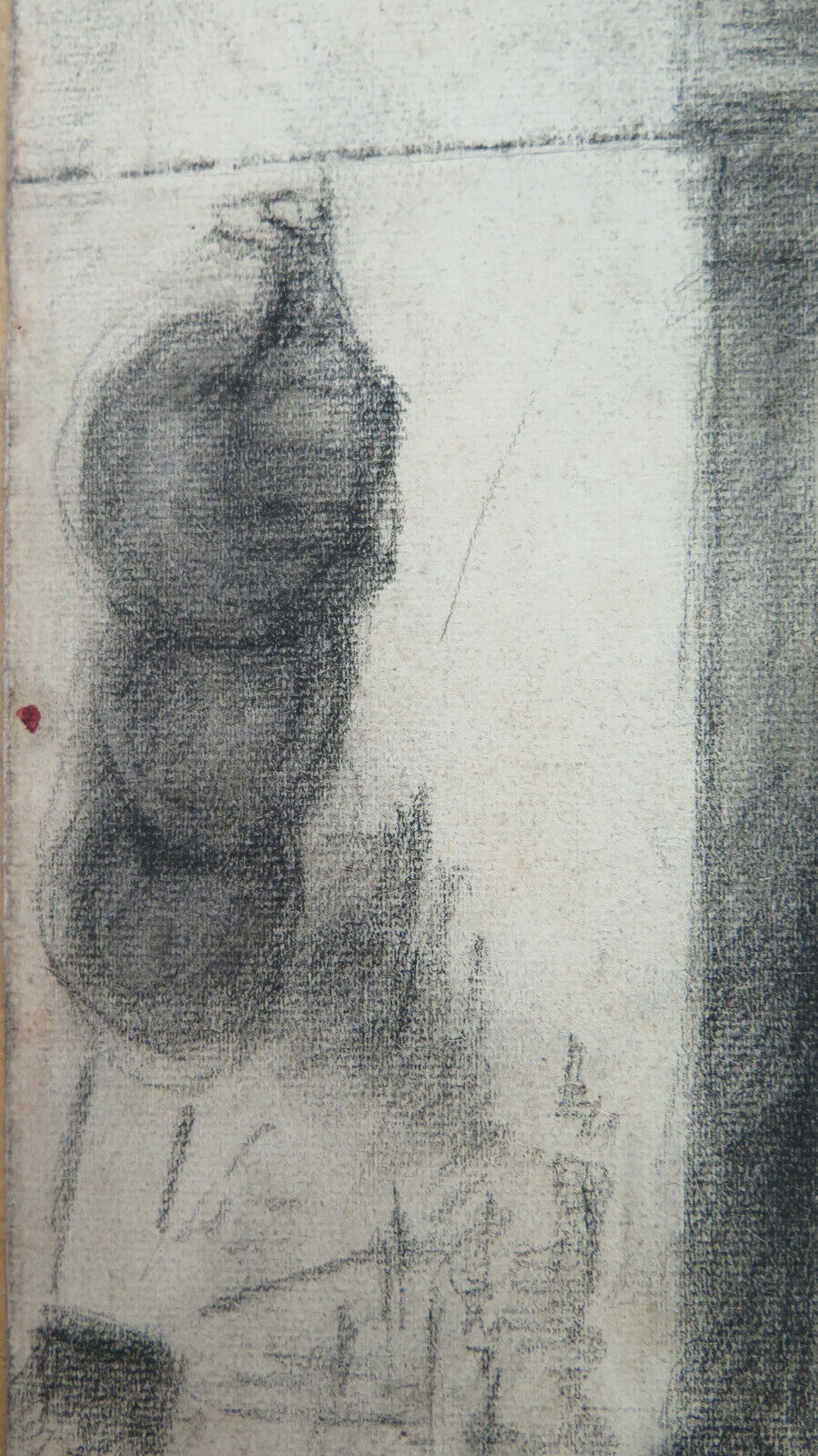 GRANDE DISEGNO ANTICO DA AFFRESCO ARTISTA FRANCESE Pierre Duteurtre DUT BM53.1