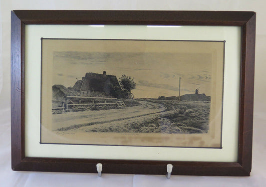 STAMPA INCISIONE FIRMATA FIRMATA Max Kleinsor Kbhvn LOUIS JENSEN 1904 R131