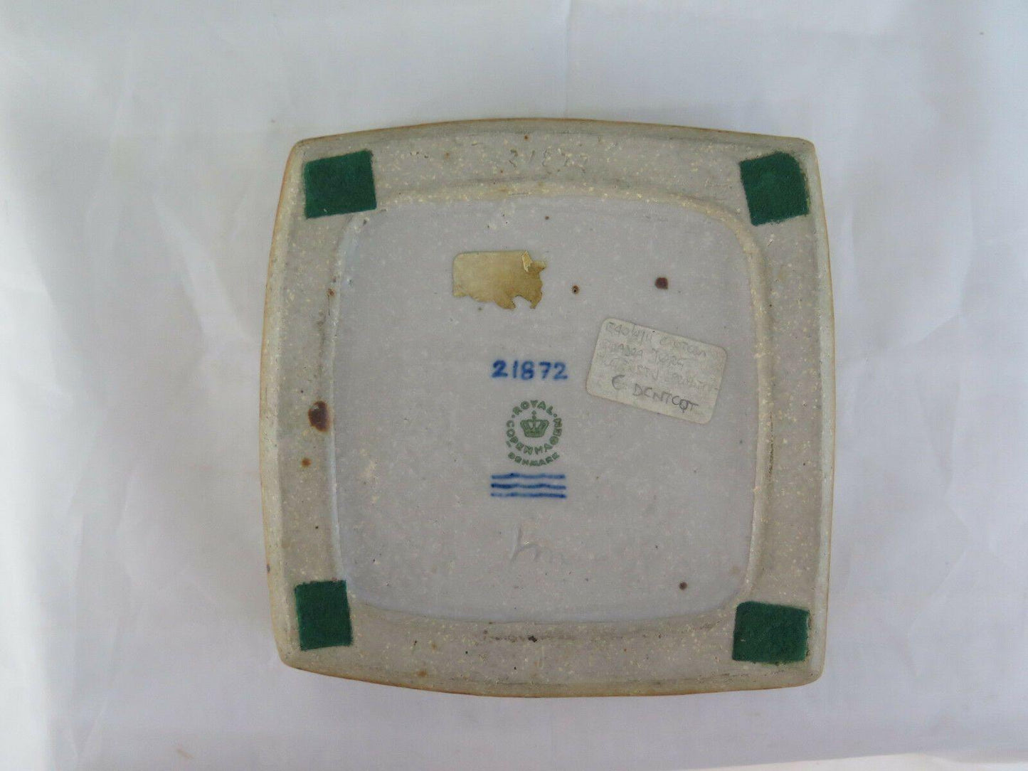 ROYAL COPENHAGEN DENMARK 21872 DANIMARCA PORTACENERE VINTAGE DA COLLEZIONE R85 - Belbello Antiques