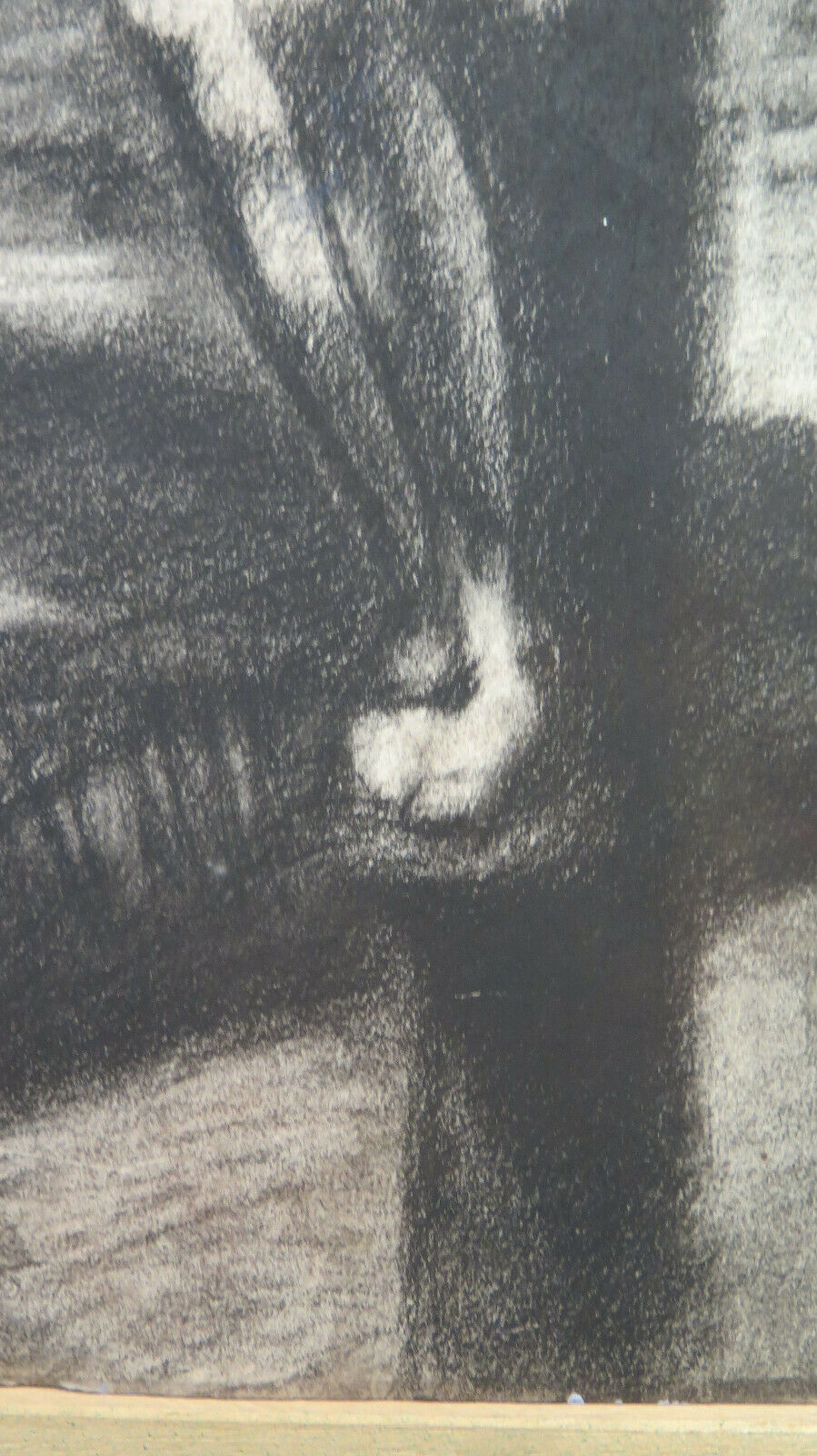 CRUCIFIXION OF JESUS ​​CHRIST ANTIQUE PAINTING ARTIST Pierre Duteurtre DUT BM53.1 c 