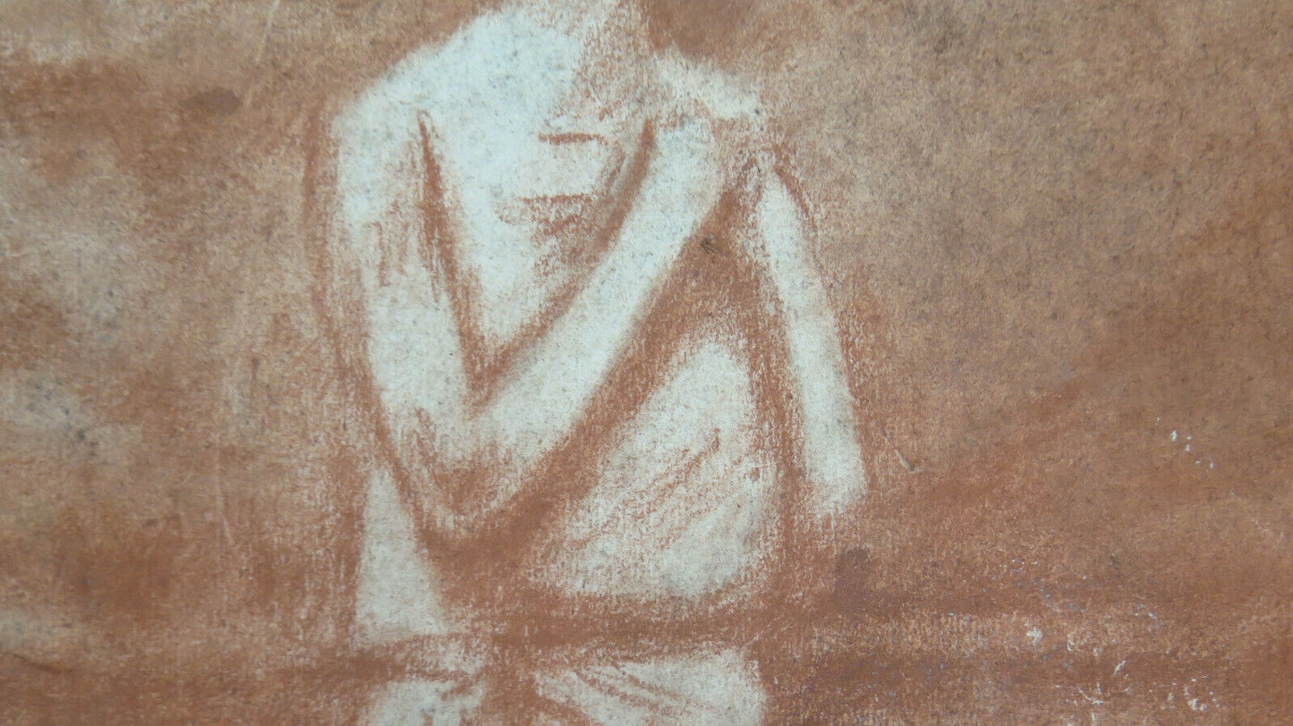 ANCIENT BLOOD DRAWING Pierre Duteurtre known as DUT SAINT JOHN THE BAPTIST BM53.1