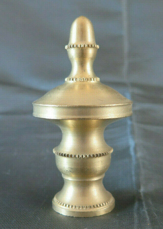 MANIGLIA FREGIO A POMELLO IN OTTONE ARTIGIANALE POMOLO POMOLI POMO h 7 cm CH27