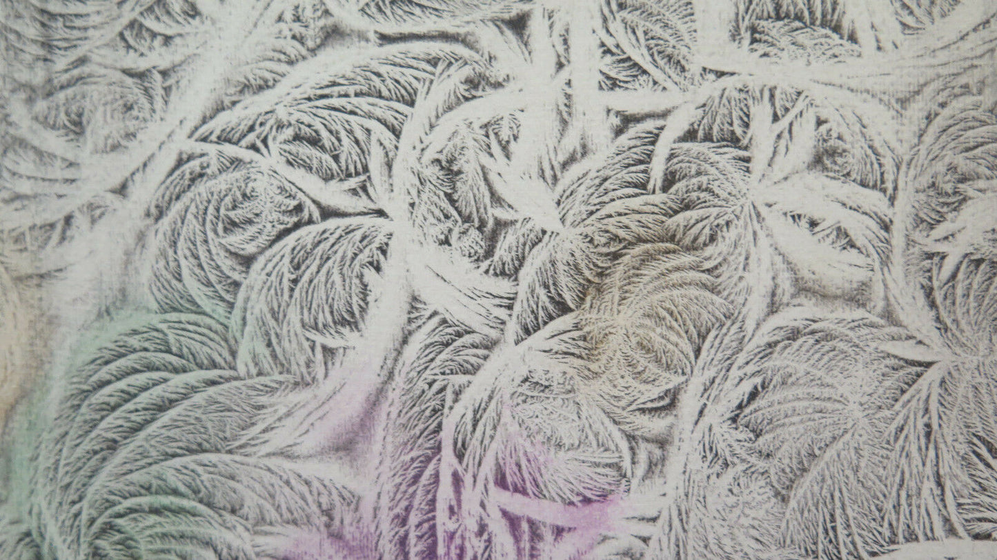 OLD PAINTING WATERCOLOR PAINTING FROZEN NUDE WOMAN PORTRAIT VINTAGE P35