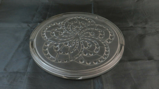 PIATTO IN VETRO SOTTOPENTOLA VINTAGE DECORATO CON STELLE SOTTO PENTOLA BM25