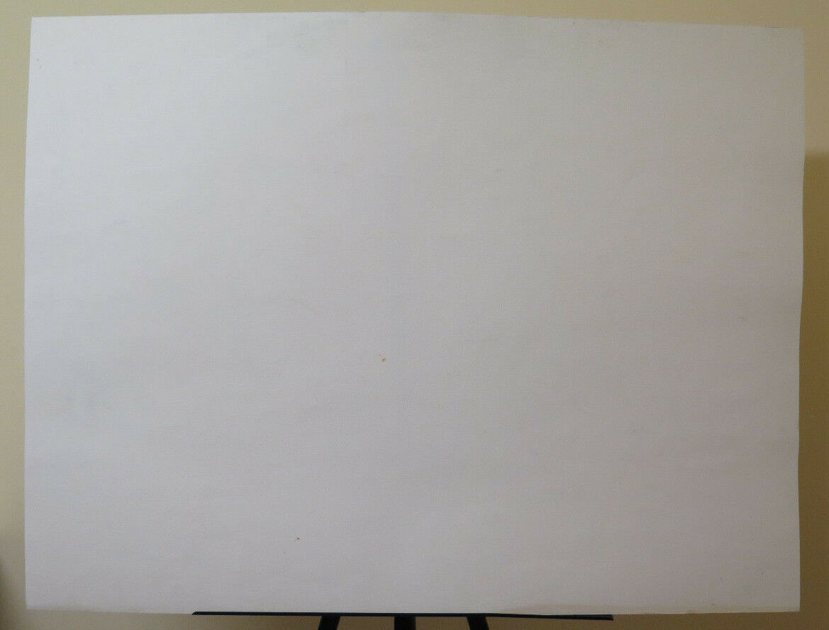 MODERN VINTAGE PAINTING OF FEMALE NUDE PAINTED WITH EXPERIMENTAL TECHNIQUE P33.8