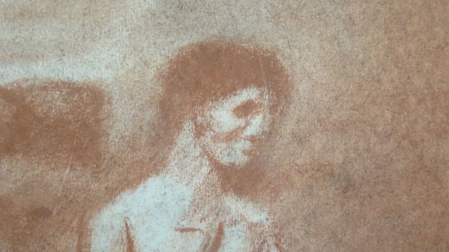 ANCIENT BLOOD DRAWING Pierre Duteurtre known as DUT SAINT JOHN THE BAPTIST BM53.1