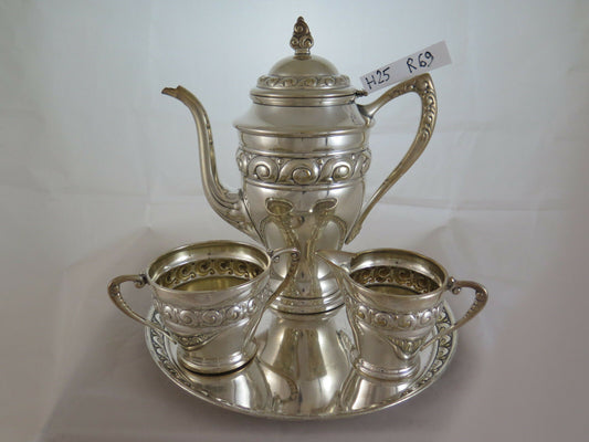 SERVIZIO DA TE COMPOSTO DA CAFFETTIERA M&TB ED ENERET DENMARK DANIMARCA R69