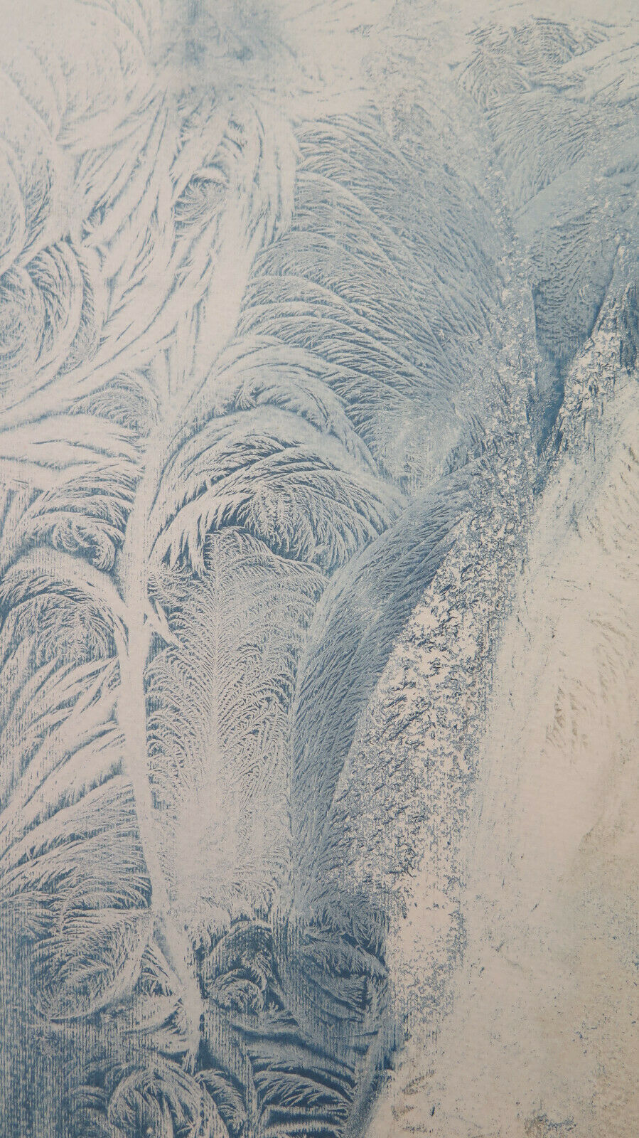 ORSO BIANCO ORSO POLARE QUADRO DIPINTO ACQUERELLO TECNICA DEL GELO ANNI 80 P35