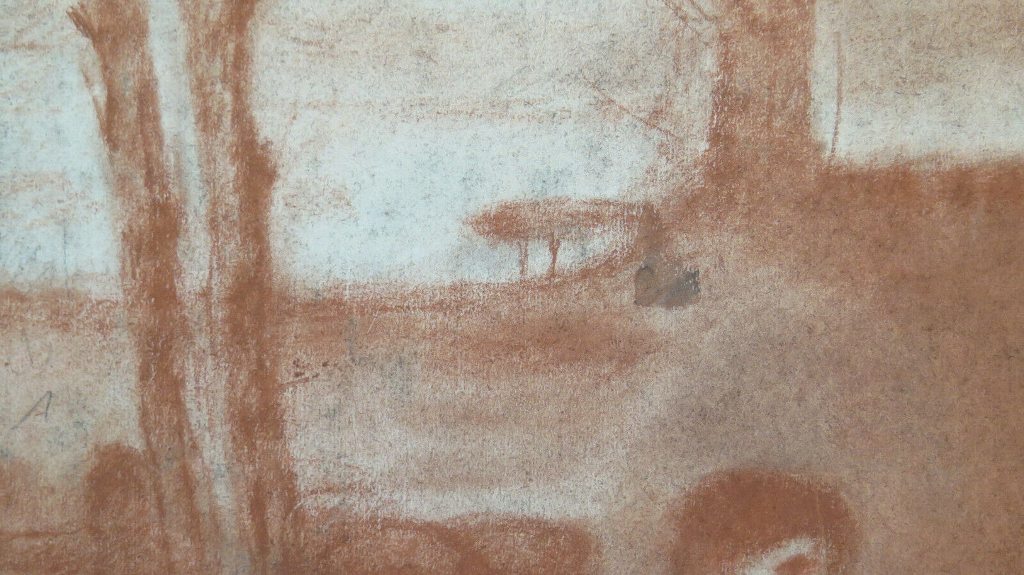 ANCIENT BLOOD DRAWING Pierre Duteurtre known as DUT SAINT JOHN THE BAPTIST BM53.1