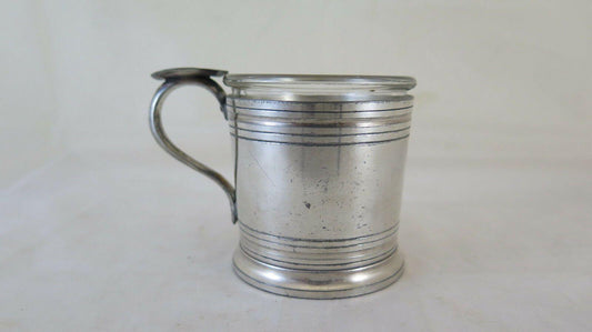 PORTACENERE VINTAGE POSACENERE DA COLLEZIONE IN METALLO ARGENTATO E VETRO R132 - Belbello Antiques