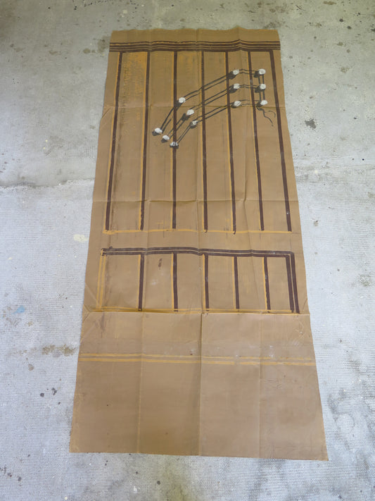 96x221 cm ANCIENT SCENOGRAPHY THEATER BACKDROP WOODEN DOOR CL2.29