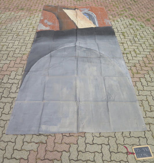 215x490 cm ANCIENT THEATER SCENOGRAPHY BY GIORGIO ABKHASI PHIL DRAMATICS CL1.116