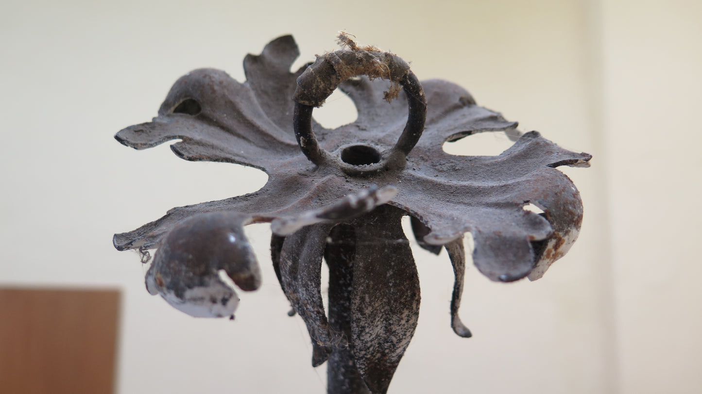 h220 LARGE HIGH WROUGHT IRON CHANDELIER IDEAL FOR HIGH CEILINGS